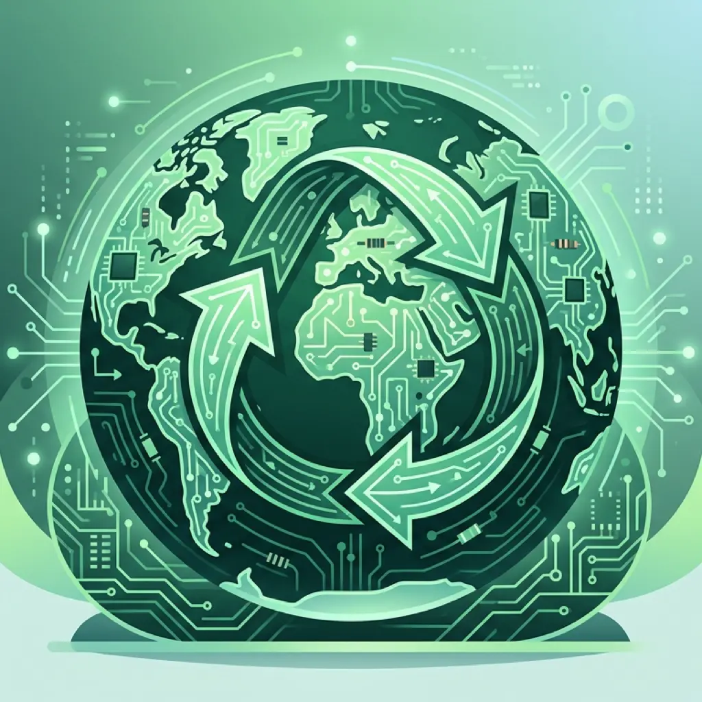 Circular e-waste management and resource recovery